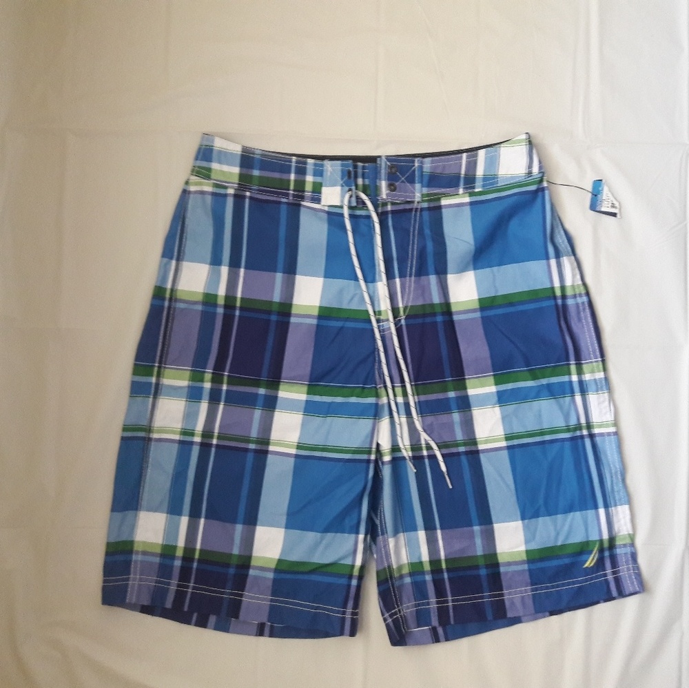 Nautica/ Plaid/ Swim Trunks/Shorts